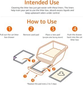 Amazon Basics Cat Litter Pee Pads